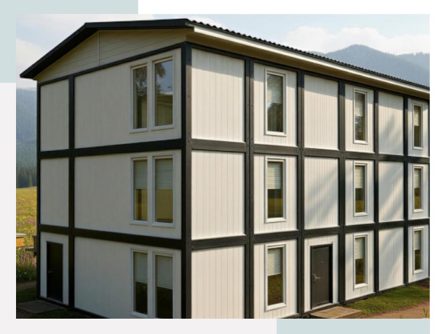 Модульные общежития в Чите