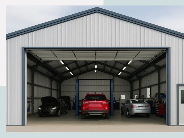 Ангары из сэндвич панелей от 621 руб. в Чита