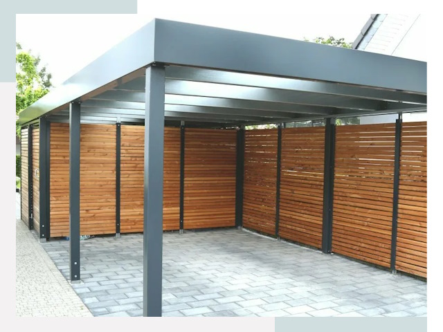 Навесы для парковки в Чите