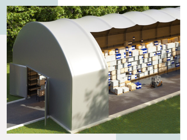 Тентовые ангары в Чите
