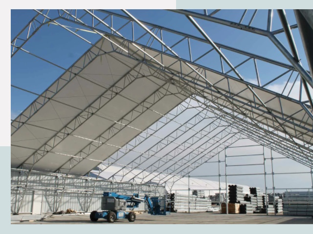 Каркасно-тентовые сооружения от СтальСтрой-Чта по цене 621 руб.