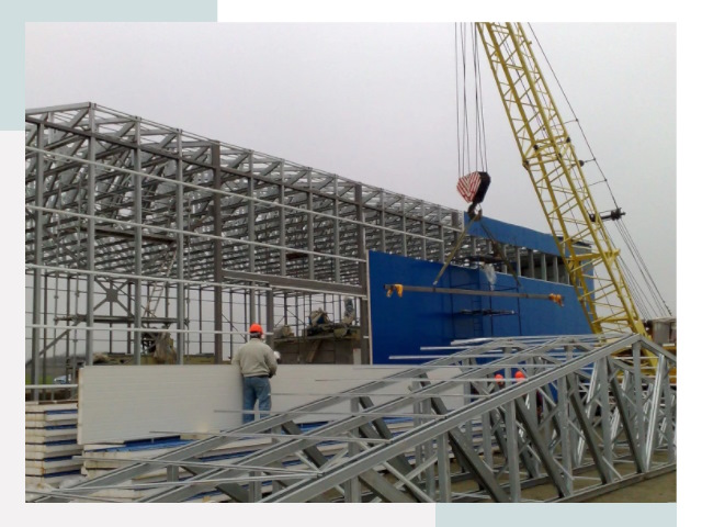 Монтаж ангаров в Чите